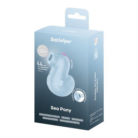 6708-1 Satisfyer Sea Pony Вакуумно-волновой стимулятор клитора с вибрацией — изображение 4