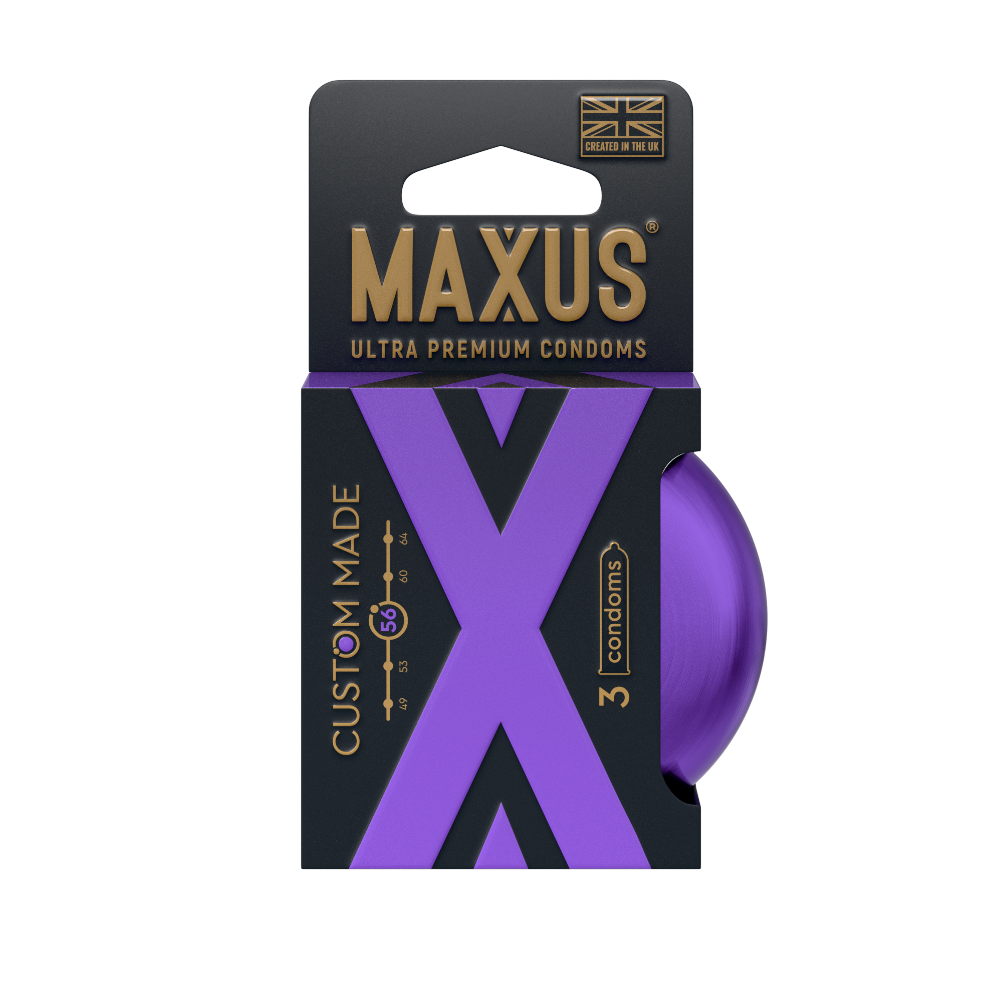 3095-1 MAXUS CUSTOM MADE 56 № 3 X-EDITION (гладкие, увеличенные) в кейсе, арт. 0901-184