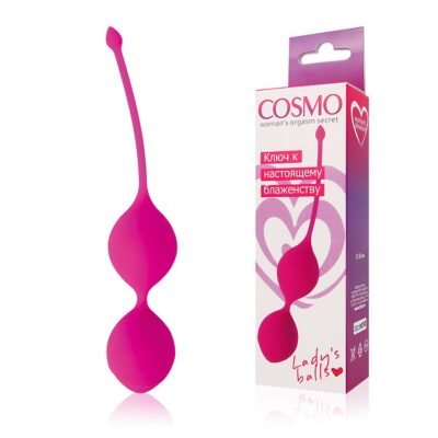 Cosmo шарики вагинальные, розовый D 36 мм