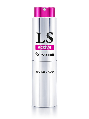 3524 Bioritm Lovespray Active Women, 18 мл. Cпрей-лубрикант с возбуждающим эффектом — изображение 2