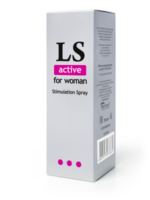 3524 Bioritm Lovespray Active Women, 18 мл. Cпрей-лубрикант с возбуждающим эффектом — изображение 3