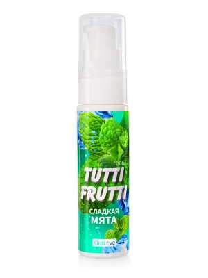 2997-1 Bioritm OraLove Tutti-Frutti Сладкая мята, 30 гр. Гель для орального секса