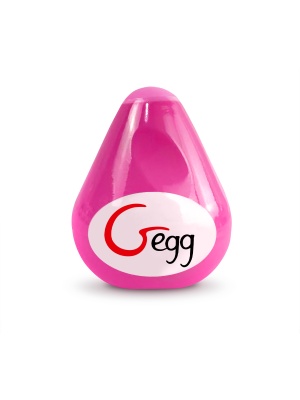 2998-1 Gvibe Gegg, розовое. Яйцо-мастурбатор с рельефом