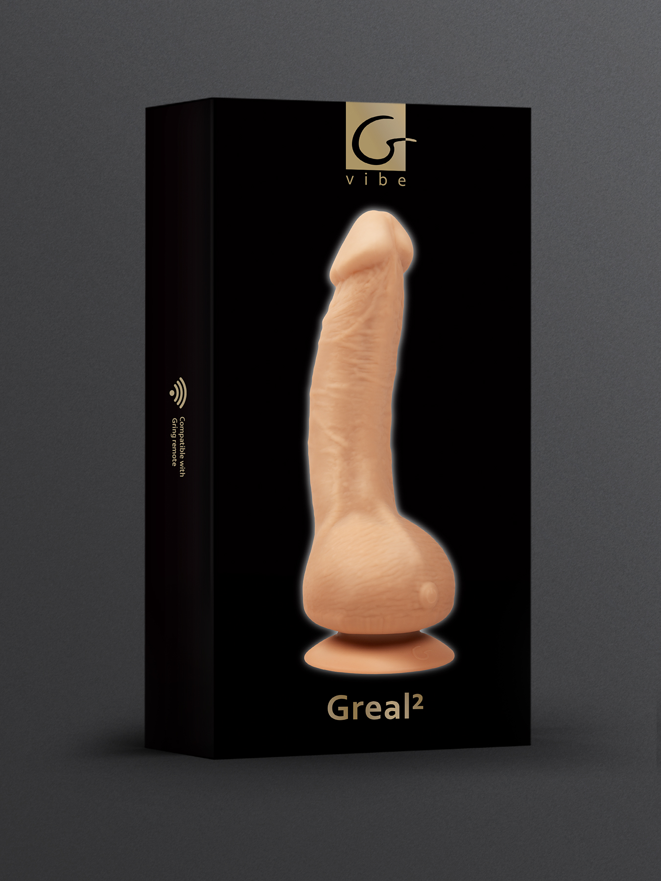 3658-1 Gvibe Greal, телесный. Реалистичный вибратор с возможностью беспроводного управления — изображение 6