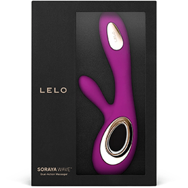 7777 Lelo Soraya Wave, темно-розовый. Вибратор для клитора и точки G с технологией WaveMotion — изображение 2
