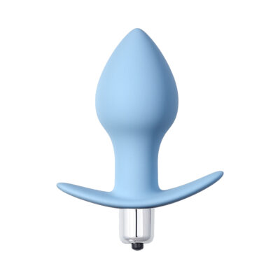 3361 Lola Bulb Anal Plug, синяя. Анальная пробка с вибрацией