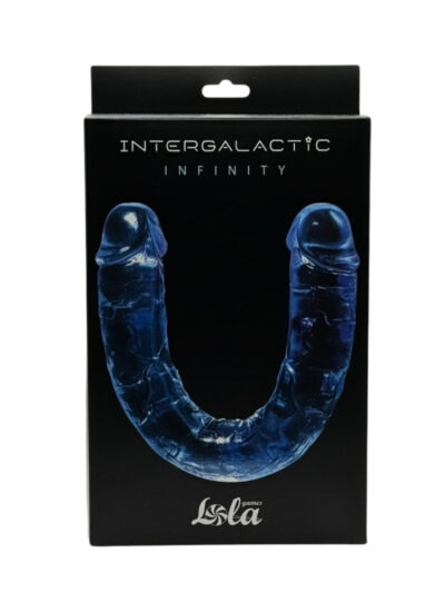3437 Lola Games Intergalactic Infinity, прозрачный. Двусторонний реалистичный фаллоимитатор