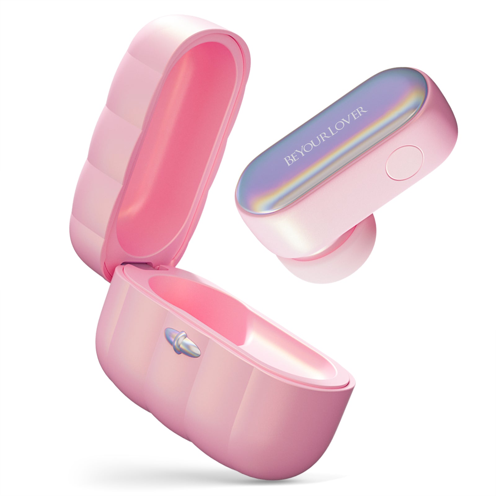 3813 Вакуумный стимулятор BeYourLover Alggie Earphone. В виде наушника с управлением через приложение — изображение 3
