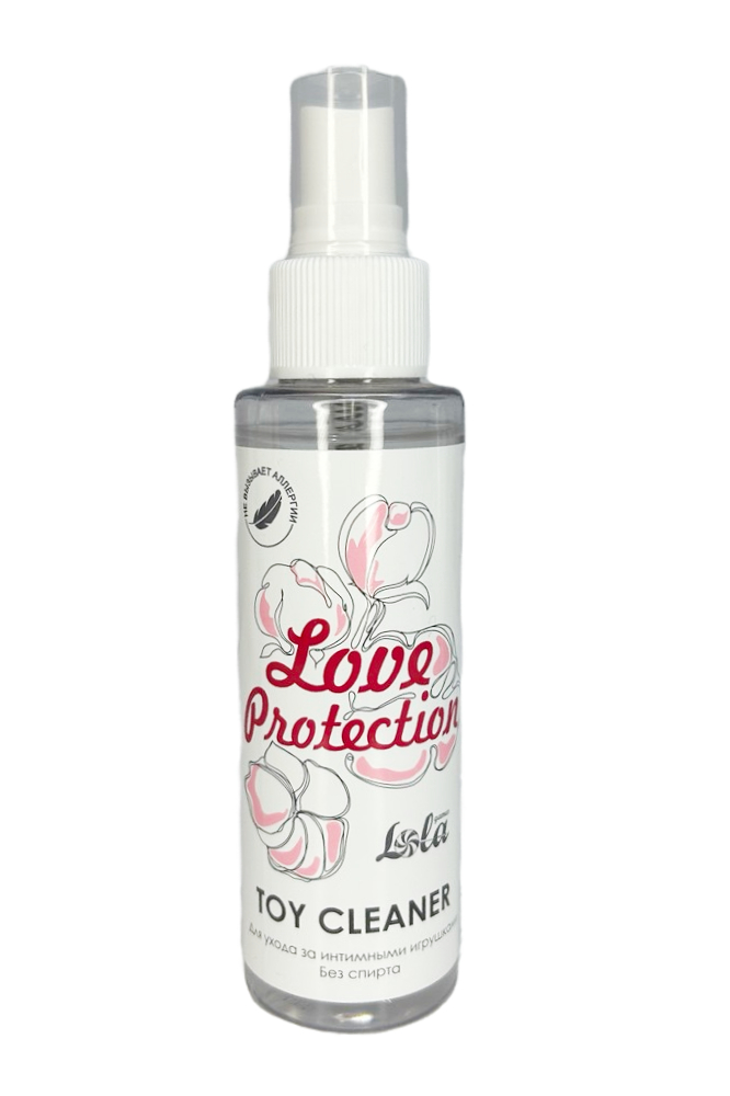 Lola Love Protection Toy Cleaner, 110 мл. Очиститель для игрушек антисептический