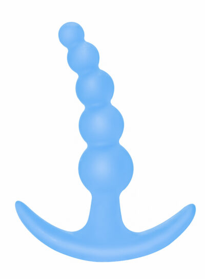3269 Lola Toys Bubbles Anal Plug, синяя. Анальная пробка