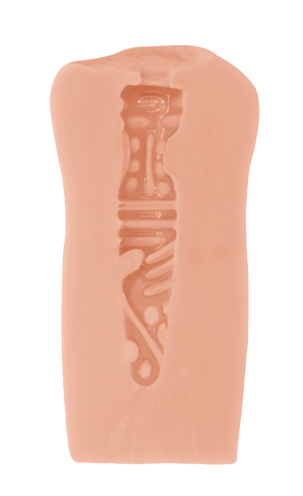 3292 Lola Toys Satisfaction Magazine Airhostess, телесный. Мастурбатор с вибро-кольцом — изображение 5