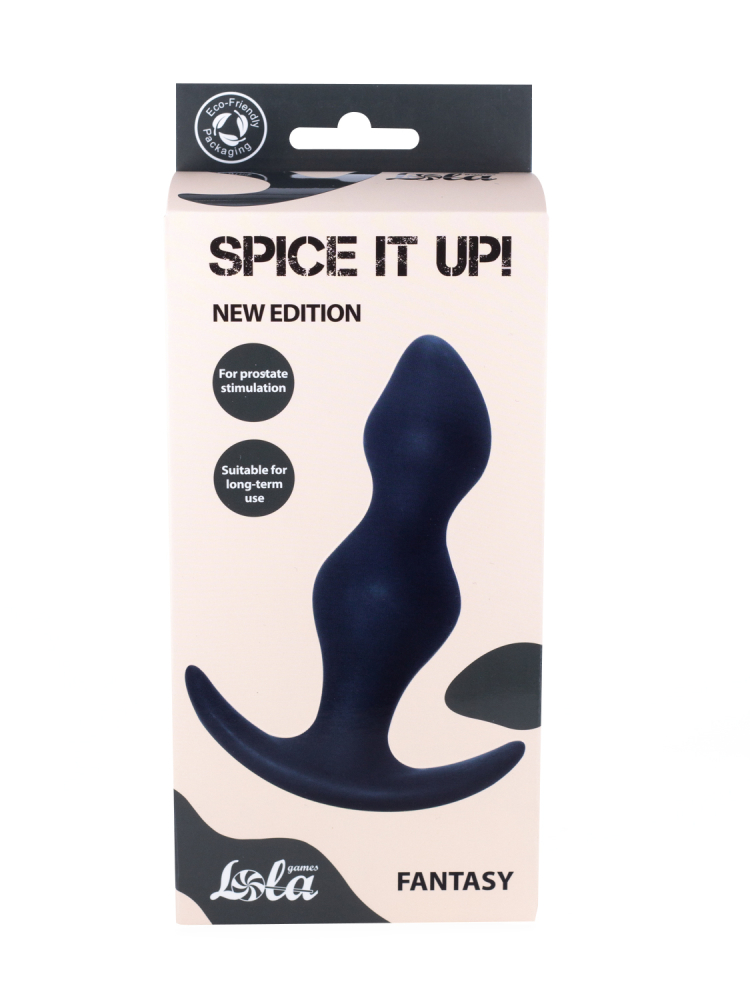 3297 Lola Toys Spice it up Fantasy, серая. Анальная пробка — изображение 2