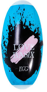 2932-2 Love Basix Egg, голубое. Мастурбатор яйцо
