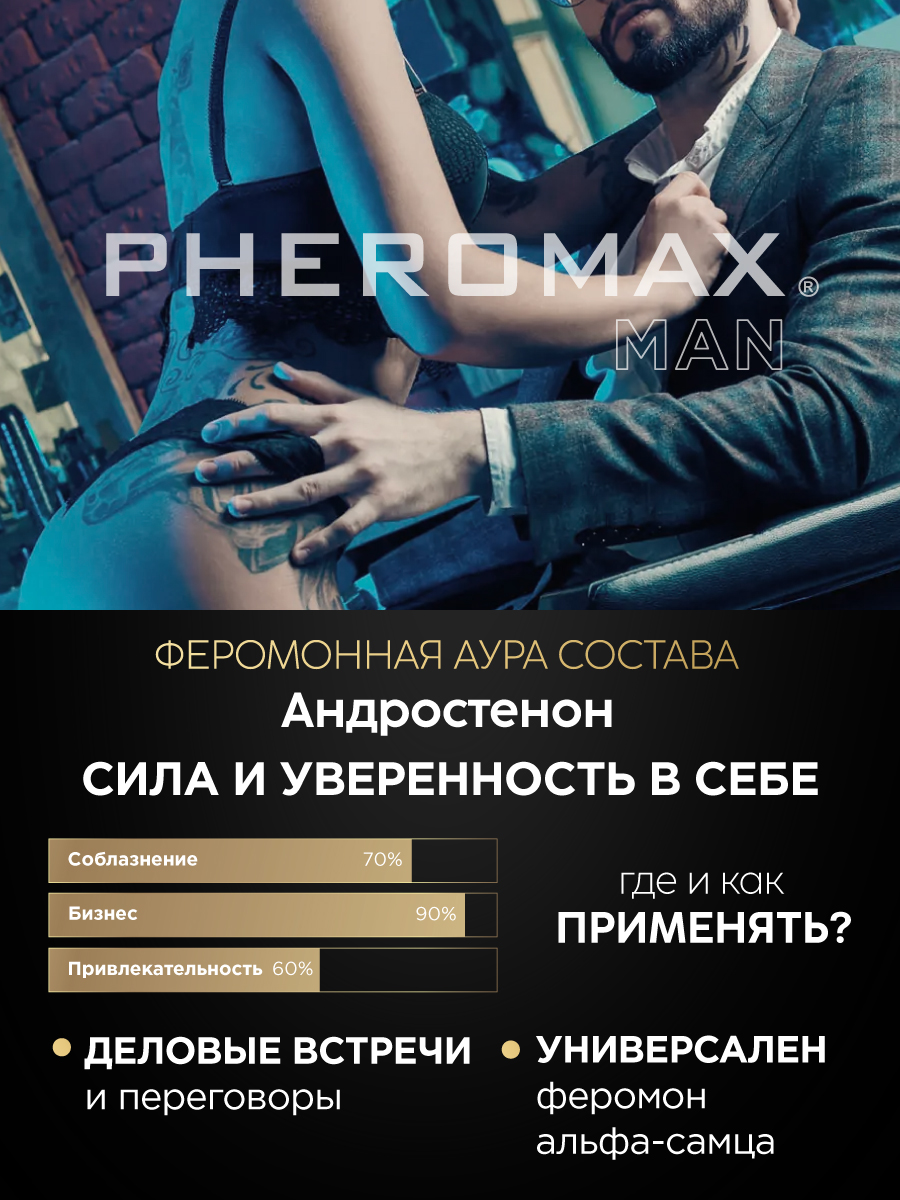 3428 Pheromax Man Oxytrust, 14 мл. Улучшенная формула с содержанием окситоцина — изображение 6