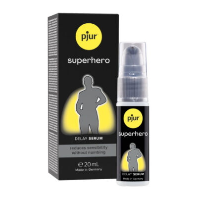 3484 pjur Superhero Delay Serum, 20 мл. Средство для продления полового акта
