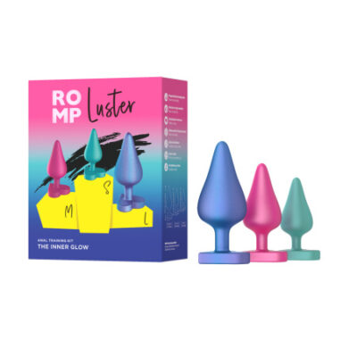 3778 ROMP Luster, 3 шт. Набор анальных пробок