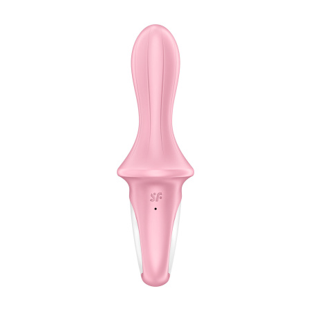 6723-1 Satisfyer Air Pump Booty 5+, розовый. Вибратор с регулировкой диаметра + управление со смартфона — изображение 3