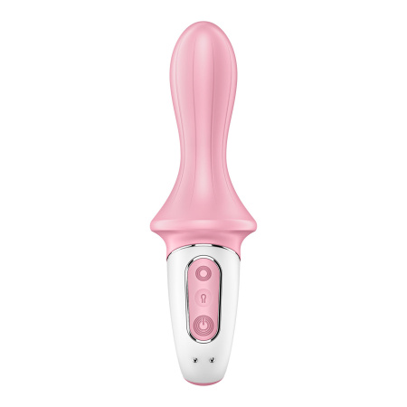 6723-1 Satisfyer Air Pump Booty 5+, розовый. Вибратор с регулировкой диаметра + управление со смартфона — изображение 5