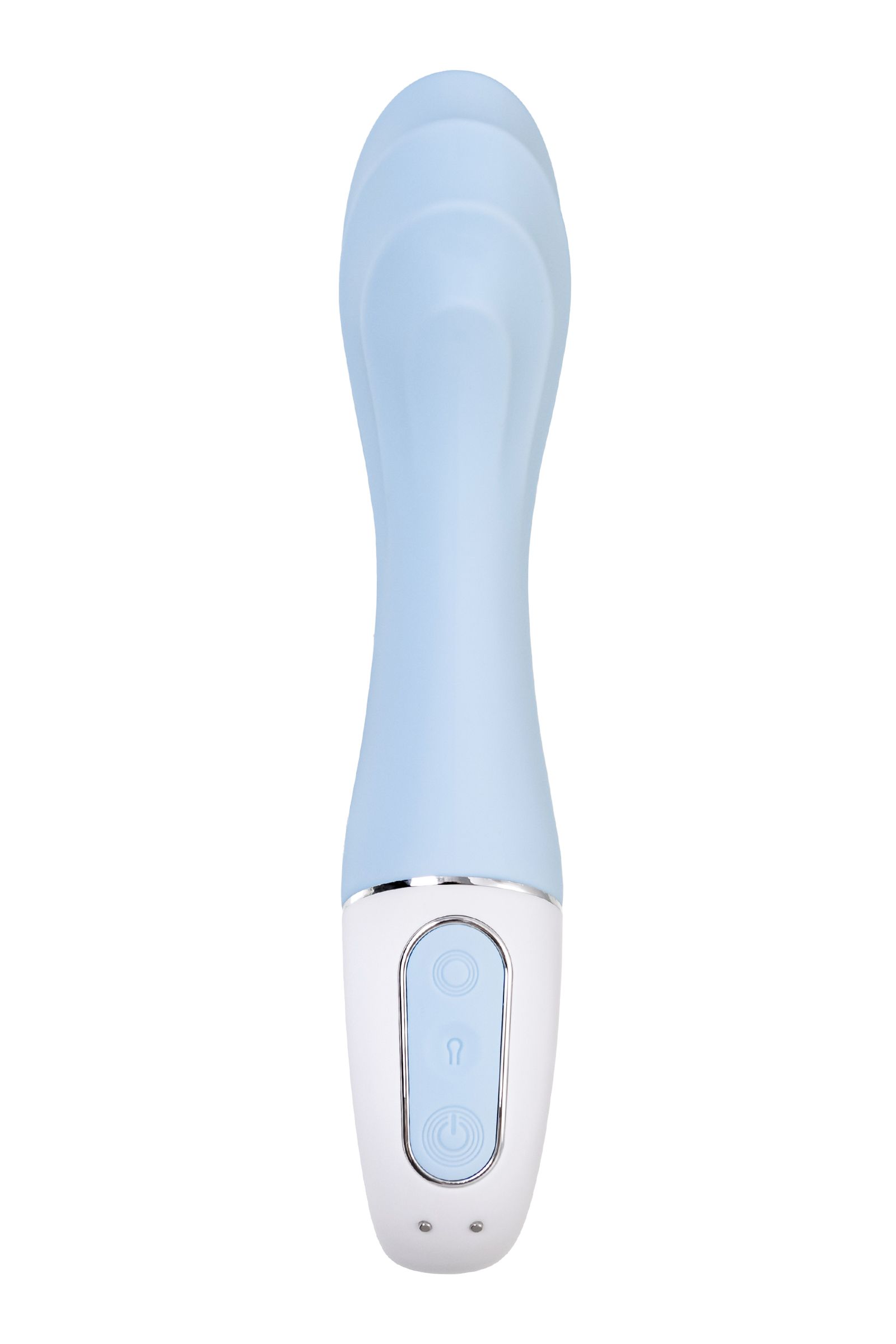 6717-1 Satisfyer Air Pump Vibrator 5 Connect App, голубой. Увеличивающийся вибратор + управление со смартфона — изображение 2