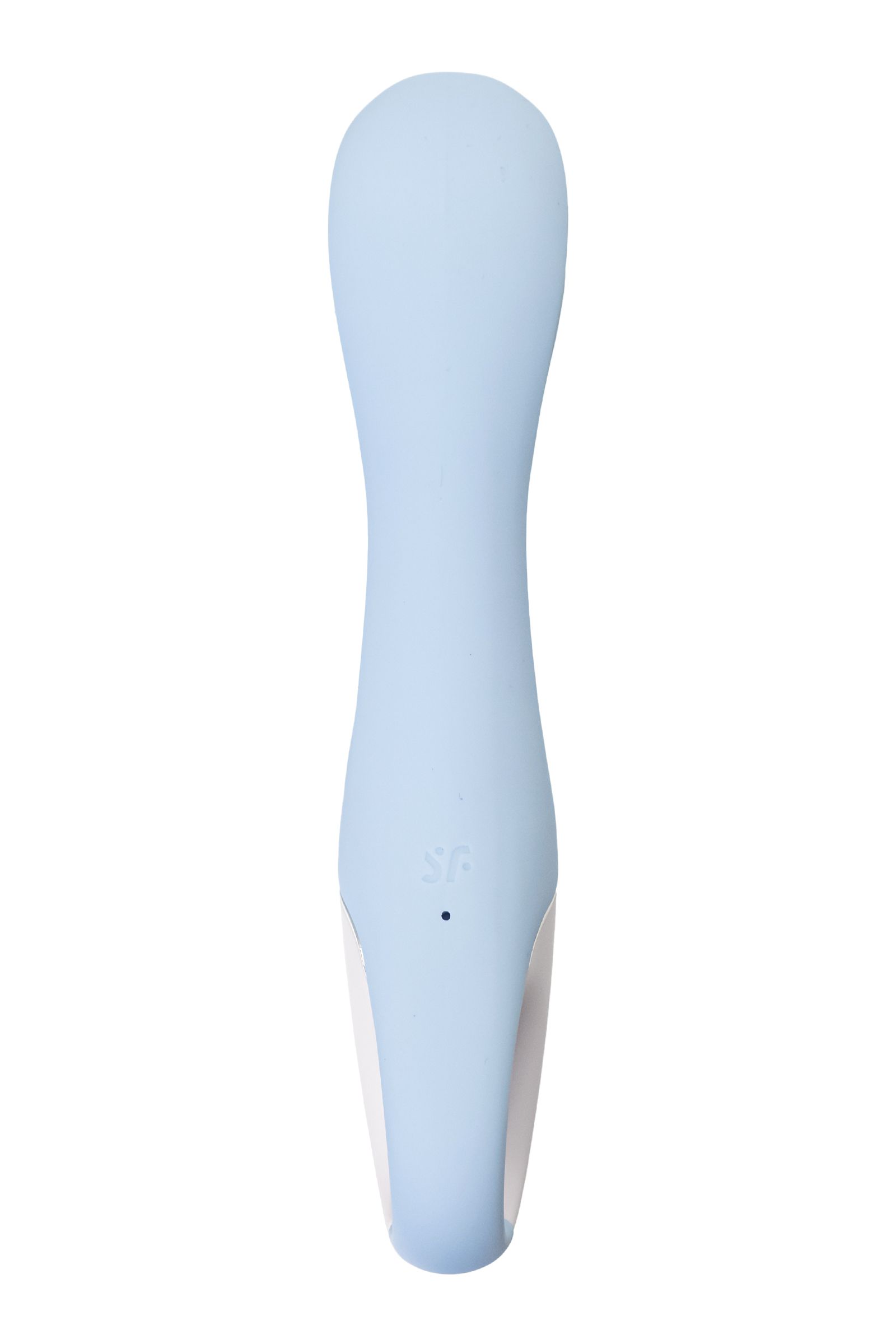 6717-1 Satisfyer Air Pump Vibrator 5 Connect App, голубой. Увеличивающийся вибратор + управление со смартфона — изображение 3