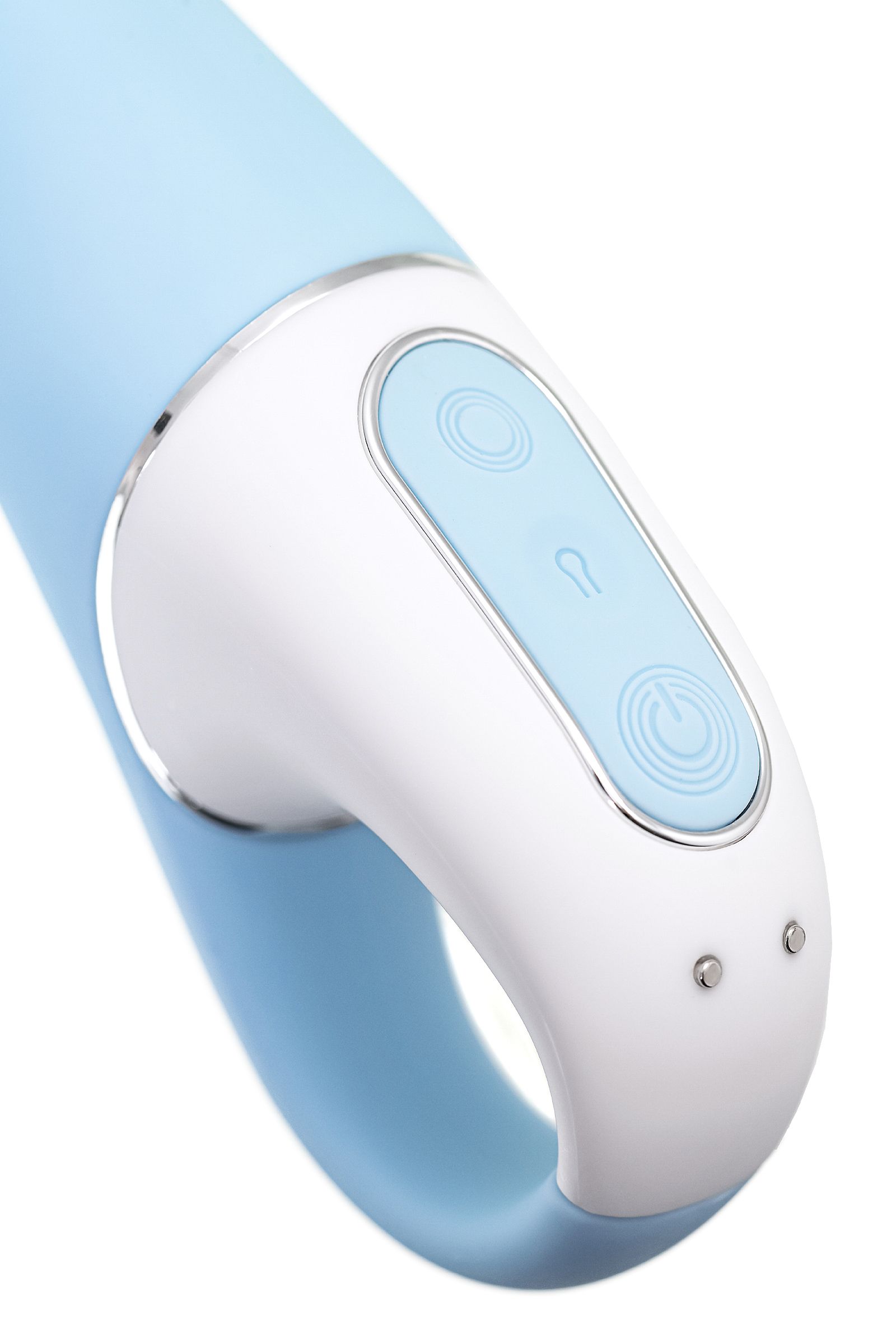 6717-1 Satisfyer Air Pump Vibrator 5 Connect App, голубой. Увеличивающийся вибратор + управление со смартфона — изображение 7