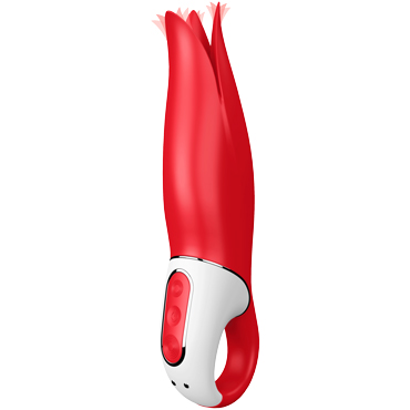 6728-1 Satisfyer Vibes Power Flower, красный.