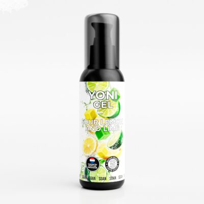 3752 SGAN Лубрикант для орального секса Lemon and Lime, 100 мл. Смазка на водной основе со вкусом лимона и лайма