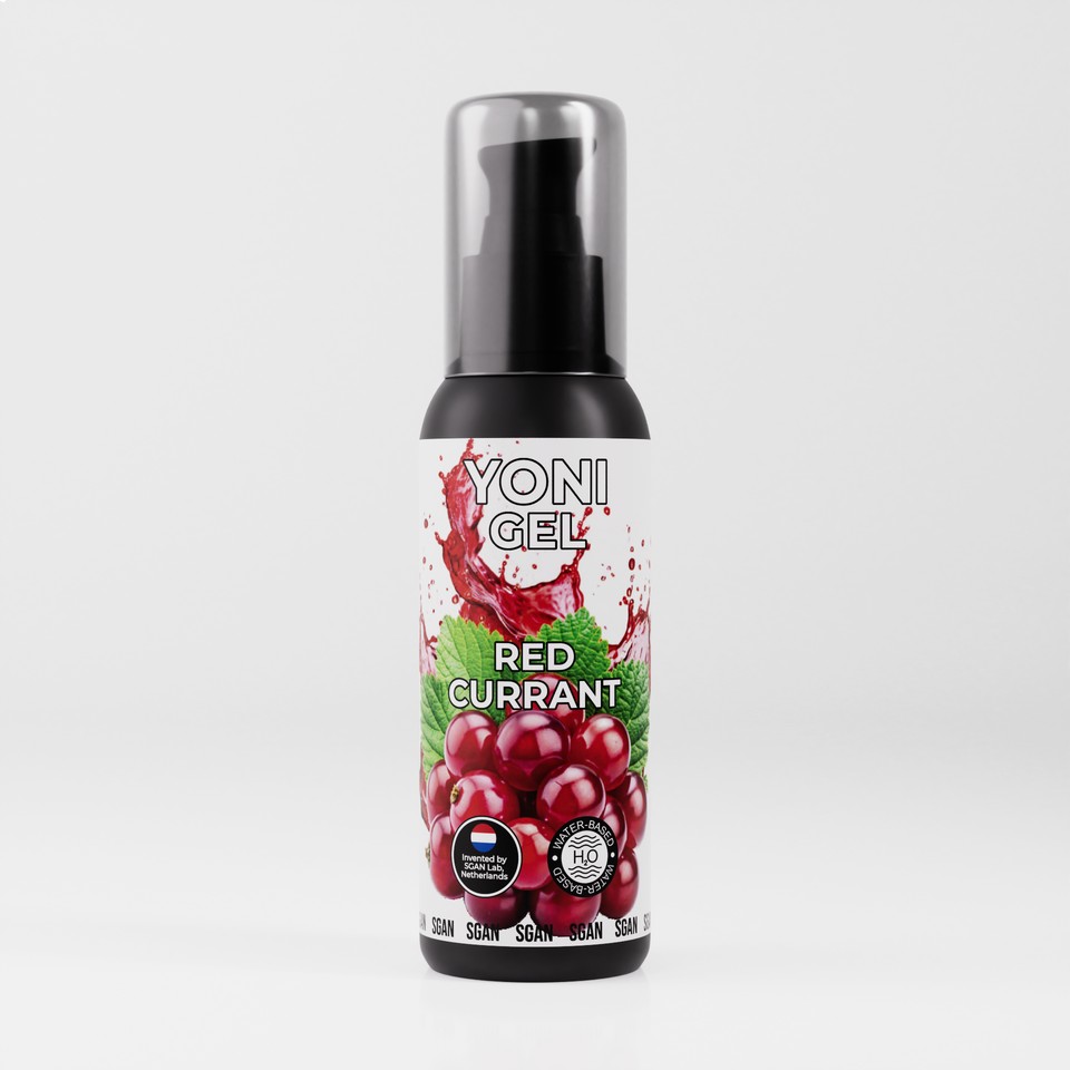 3728 SGAN Лубрикант для орального секса Red Currant, 100 мл. Смазка на водной основе со вкусом красной смородины