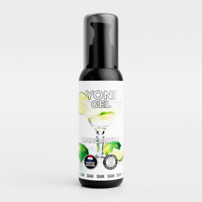 3894 SGAN YONI GEL Лубрикант для орального секса Margarita, 100 мл. Смазка на водной основе со вкусом коктейля "Маргарита"