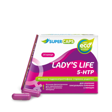 2937-2 SuperCaps Lady's Life, 14 капсул. Средство возбуждающее для женщин