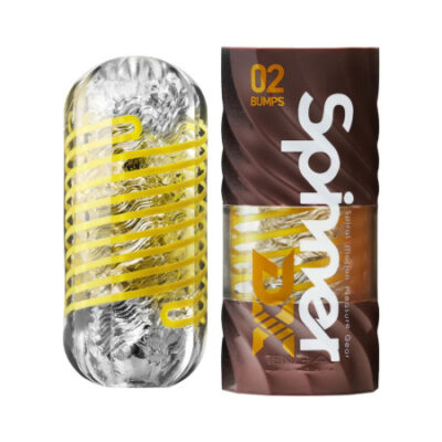 3793 Tenga Spinner DX 02 BUMPS. Многоразовый мастурбатор со спиральным механизмом
