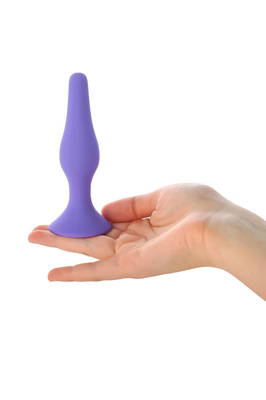 3278 Toyfa A-toys Butt Plug, фиолетовая. Анальная пробка малая — изображение 4