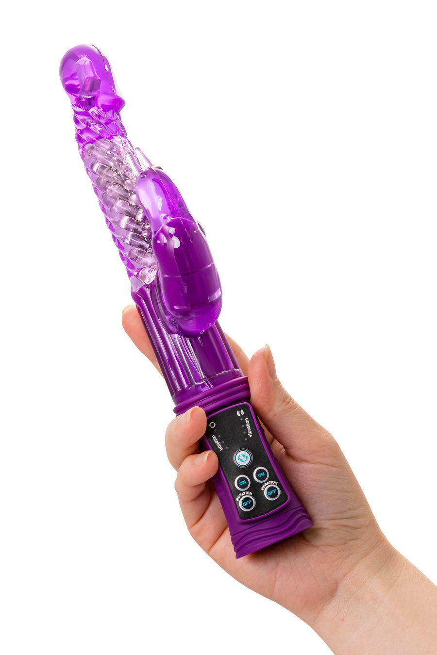 3227 Toyfa A-toys High-Tech Fantasy, фиолетовый. Ротатор с рельефным спиральным узором — изображение 7