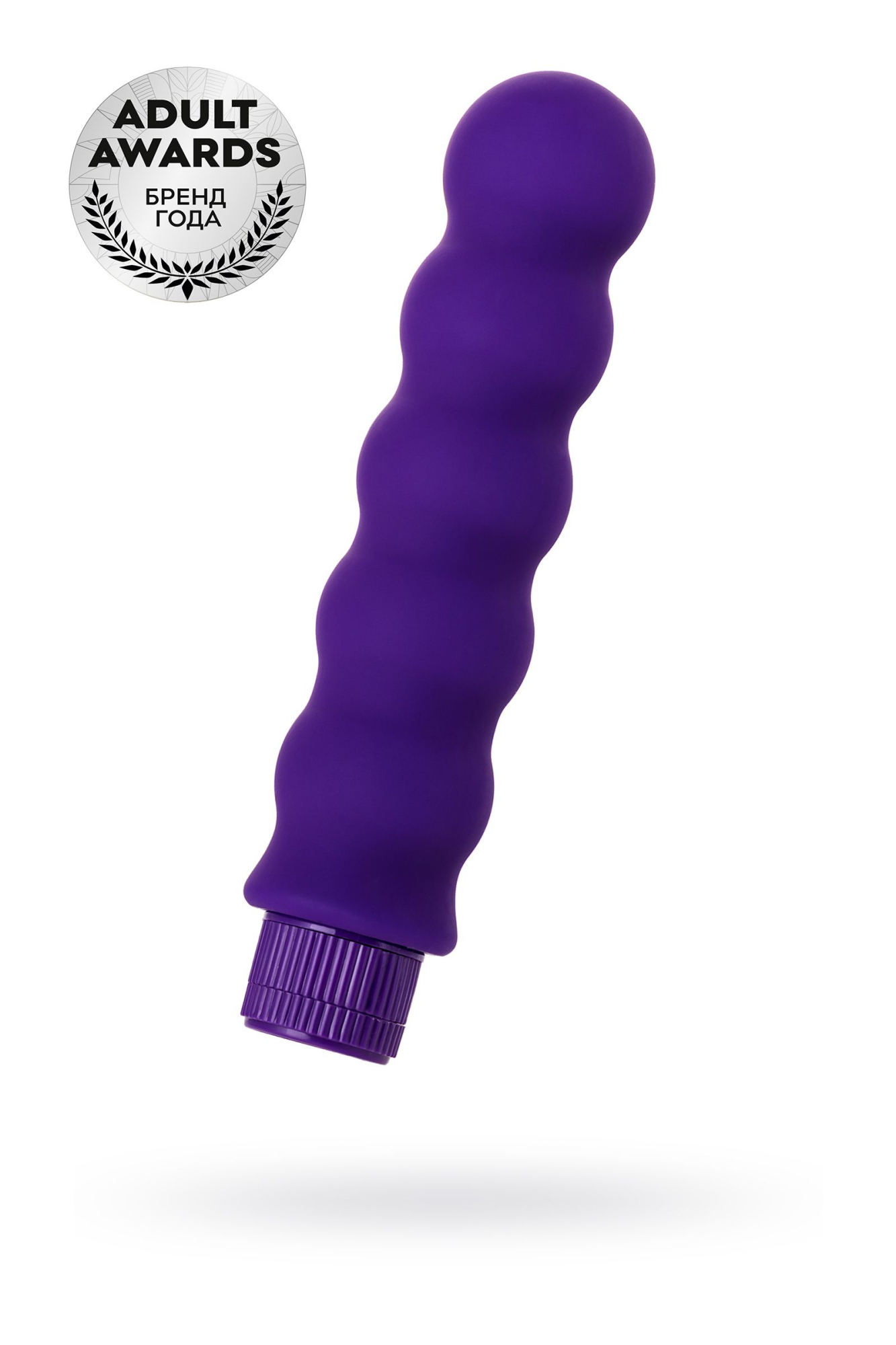 3279 Toyfa A-toys Multi-speed Vibrator, фиолетовый вибратор волнистой формы