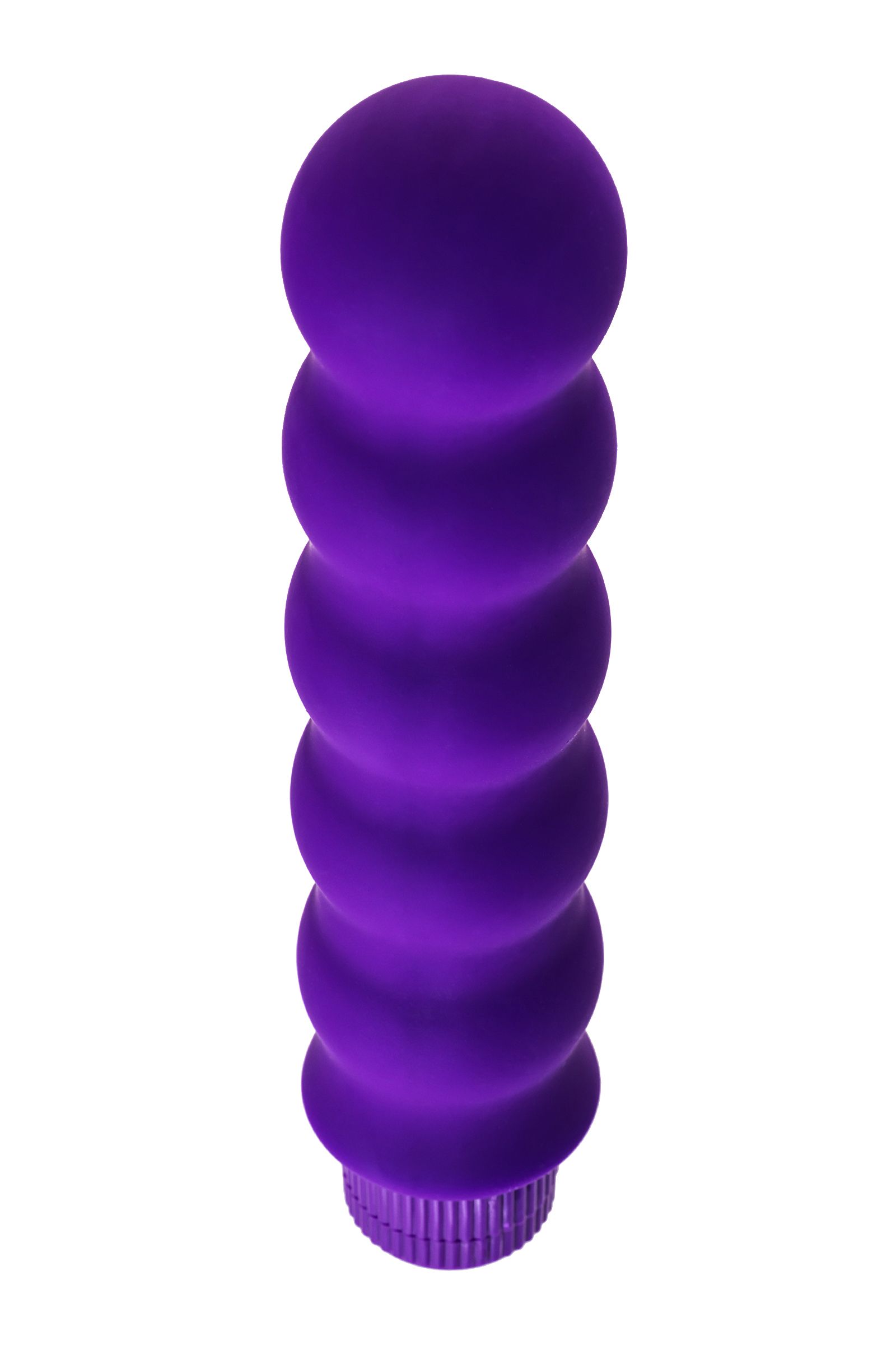 3279 Toyfa A-toys Multi-speed Vibrator, фиолетовый вибратор волнистой формы — изображение 3