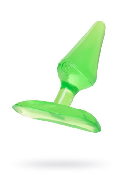 3540 ToyFa Basic Anal Plug, зеленая. Анальная втулка