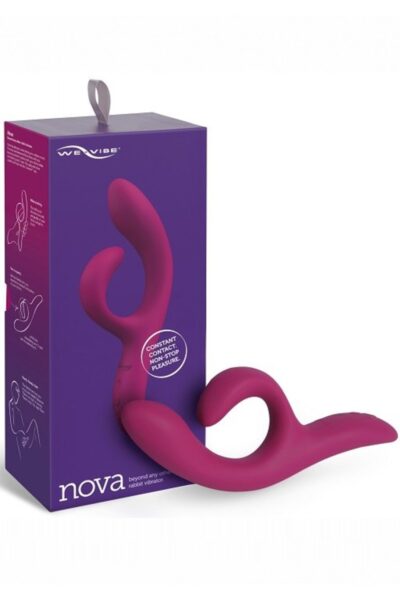 3407 We-Vibe Nova 2, фиолетовый. Вибратор вагинально-клиторальный