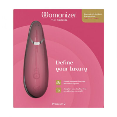 3502 Womanizer Premium 2, розовый. Бесконтактный клиторальный стимулятор