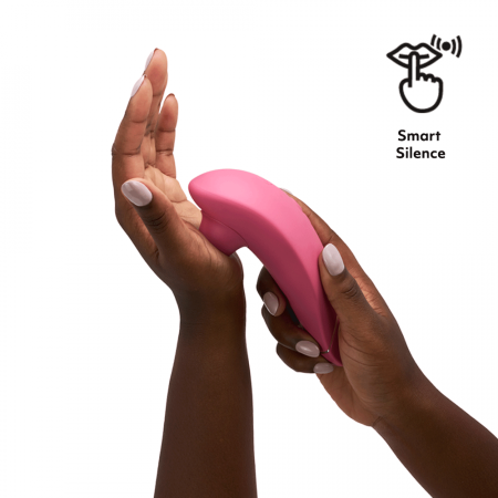 3502 Womanizer Premium 2, розовый. Бесконтактный клиторальный стимулятор — изображение 5