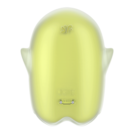 6707-1 Satisfyer Glowing Ghost Светящийся Вакуумно-волновой стимулятор клитора с вибрацией — изображение 2