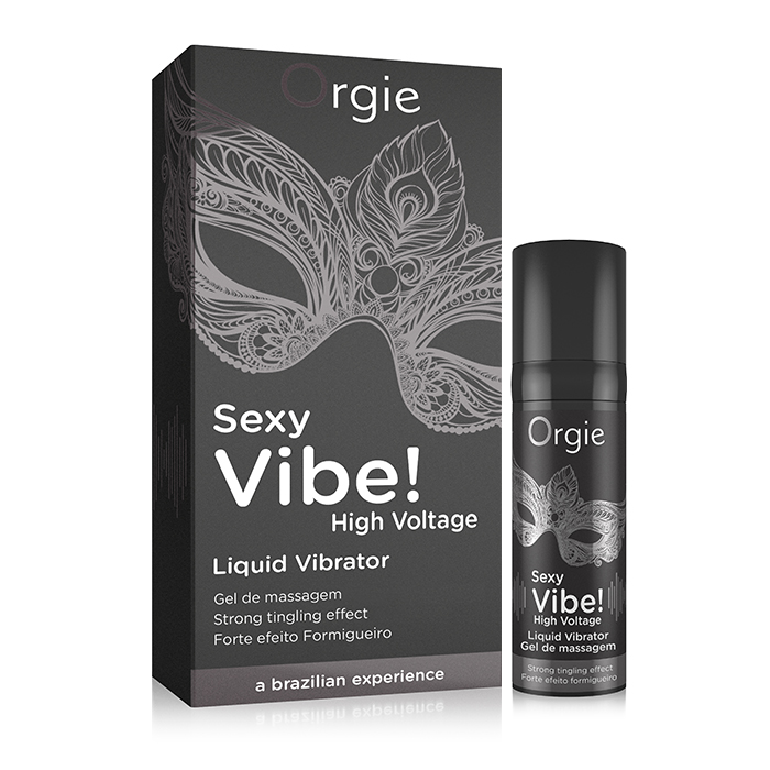 3604 Гель Orgie Sexy Vibe High Voltage с усиленным эффектом вибрации, 15 мл