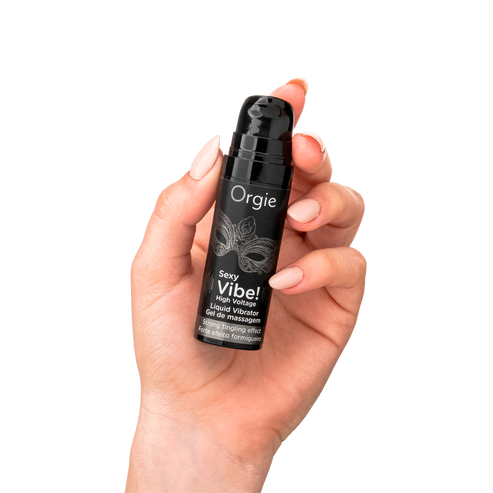3604 Гель Orgie Sexy Vibe High Voltage с усиленным эффектом вибрации, 15 мл — изображение 5