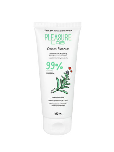Pleasure Lab Rosemary Гель для интимного ухода Organic, 100 мл