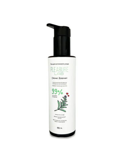 1181-02 Pleasure Lab Rosemary Гель для интимного ухода Organic, 185 мл
