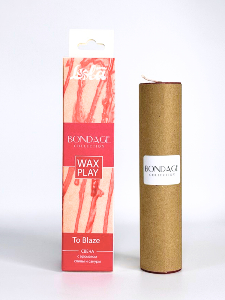 3618-01 Lola Games Wax Play Bondage To Blaze 1шт для БДСМ практик