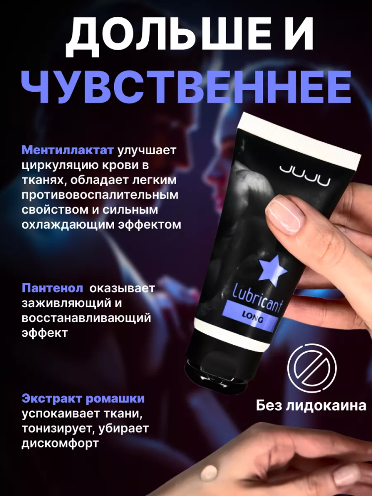 JUJU Long Пролонгирующий лубрикант 50мл — изображение 4