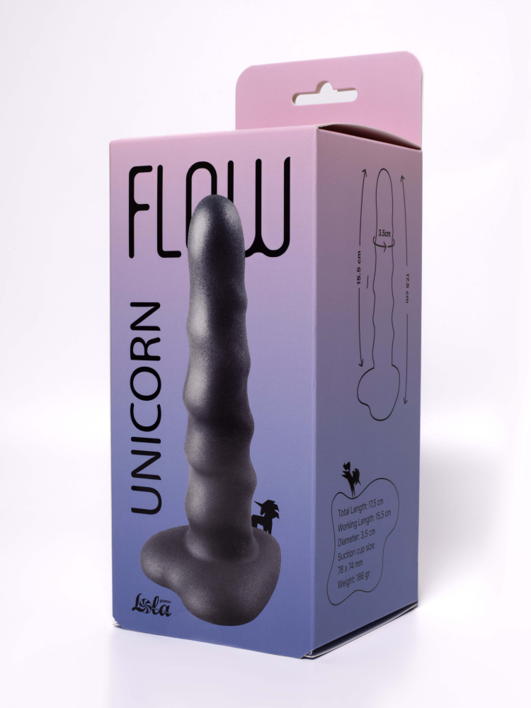 Lola Games Unicorn Black Нереалистичный дилдо — изображение 3