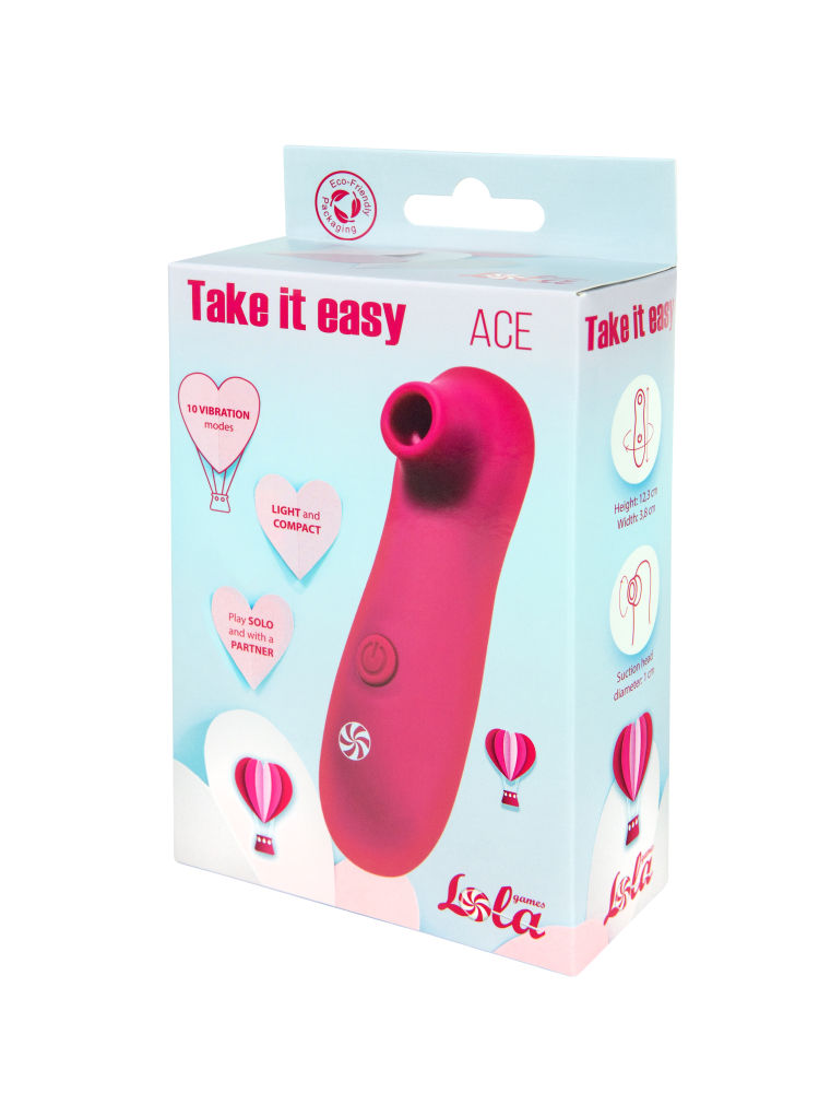 9020-01 Lola Take It Easy Ace Wine Вакуумно-волновой стимулятор — изображение 2