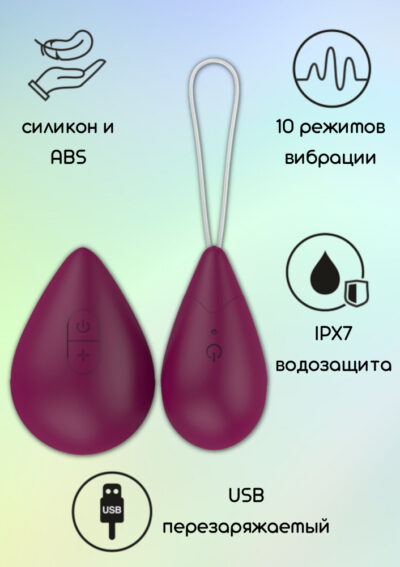 9021-01 Lola Take it Easy Best Wine Red Виброяйцо с пультом управления