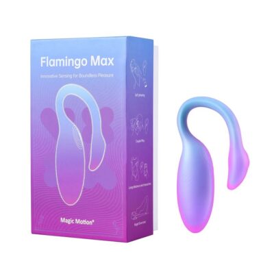 3406-2 Magic Motion Flamingo Max синий вибро-яйцо